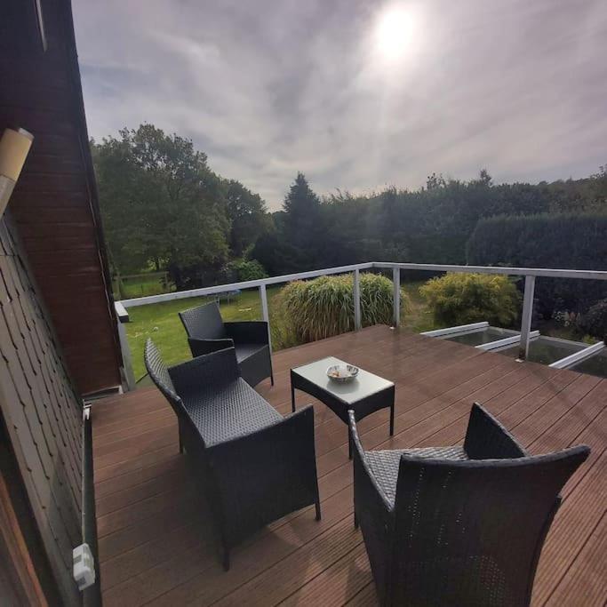 Apartment In Upper Floor In Nature Reserve. Hipstedt Bagian luar foto